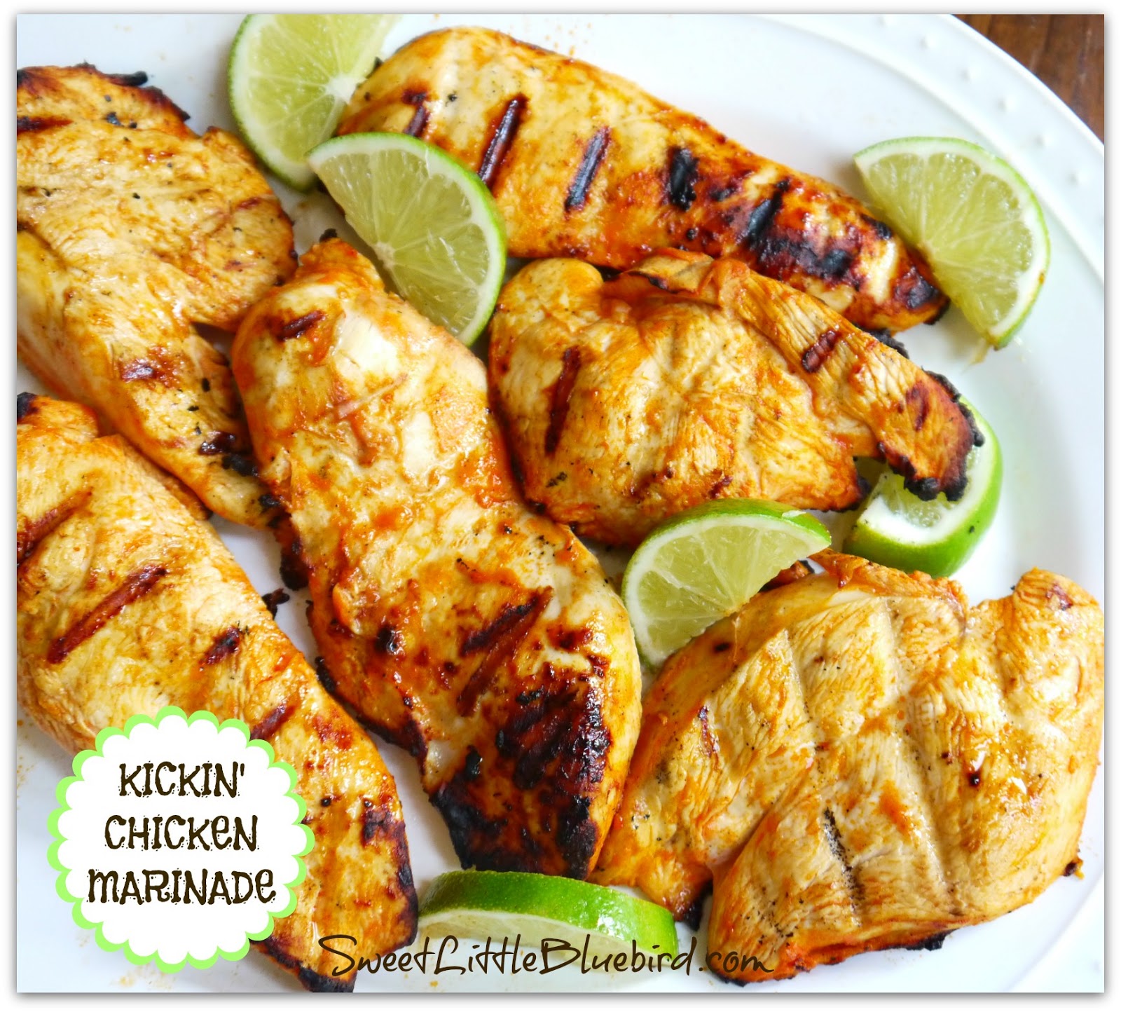 What is a simple marinade for chicken?